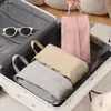 Bolsa de Viaje Multicompartimento para Ropa Interior, Calcetines y Ropa de Mujer, Portátil, Impermeable, con Asa