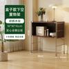 Gabinete de Revista abatible estilo tronco Gabinete lateral para sala de estar Estante de almacenamiento estilo japonés Librero Gabinete tipo cubo Almacenamiento para el hogar Gabinete de almacenamiento nórdico