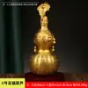 Venta al por mayor de fábrica calabaza de cobre latón puro adornos de calabaza abierta calabaza segura y bendecida artesanías de calabaza Baifu