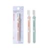 Lmltop Paquete de 3 Recortadores de Cejas Plegables Cuchillas de Rasuradora para Cejas de Mujer Herramientas de Belleza al por Mayor A0369