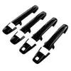 Acabamento de Maçaneta Modificado Adesivo de Maçaneta Externa ABS para Suzuki Wagon R/20-22 Hustler