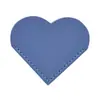 Marcador de amor de cuero mini portátil regalo en forma de corazón Marcador Clip para página de libro Cubierta protectora para esquina de libro se puede personalizar logo