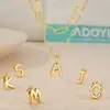Amazon Comercio Electrónico Transfronterizo Collar de 26 Letras 2025 para Mujer Versátil, Elegante y Único Collar Pequeño