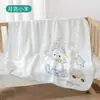 Toalla de Baño de Gasa de Seis Capas de Algodón de Bambú para Bebé, Toalla de Baño Absorbente de Una Pieza Grado A, Manta Envolvente para Recién Nacido