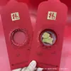 Adesivos de Telefone de Ouro Puro 999 para o Festival da Primavera, Artesanato em Metal de Envelope Vermelho de Alta Qualidade, Presentes para Reunião Anual