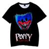 Verano 2022 ropa infantil 3D transfronteriza poppy playtime camiseta de manga corta para adulto hora de juego de Bobby