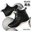 Daifa Zapatos de Lluvia Bajos para Mujer Antideslizantes Impermeables Zapatos de Moda para Adulto para Exterior Cocina Trabajo Botas de Goma de Caña Corta