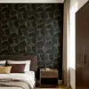 Adesivos Geométricos Minimalistas de Luxo Leve Adesivos de Parede Autoadesivos Decoração de Parede de Fundo para Quarto Próximo à Cama Papel de Parede para Renovação de Móveis