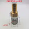 04 Malla de Acero Inoxidable + Cabeza de Cobre Filtro de Pantalla para Bomba de Agua Filtro al Final de la Tubería de Agua Se Puede Conectar a Manguera Filtro de Manguera de Goma Desmontable