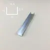 Canteadora ranura de aluminio perfil de ranura de aluminio en forma de U canal de aleación de aluminio tira perfil de aluminio en forma de U