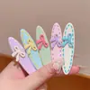 Pinza para el pelo lateral estilo coreano 2025 nuevo para mujer, de alta gama, a la moda, pinza dulce y linda para flequillo, pinza de pico de pato, accesorio para el pelo