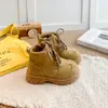 Botas Martin Infantis 2026 Outono Novo Estilo Botas de Cano Curto com Solado Macio para Meninos Botas Casuais Versáteis para Uso Externo para Meninas Estilo Britânico Tendência