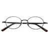 90189 Nuevos y Elegantes Armazones Metálicos Ovalados Estilo Nerd con un Toque de Alta Gama, Estilo Coreano para Hombres y Mujeres, Adecuados para Lentes de Graduación