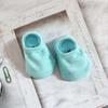 Meias Antiderrapantes para Chão Infantil, Meias Curtas Lisas, Meias Cano Baixo, Meias de Bebê Lisas Finas, Meias Antiderrapantes para Chão de Criança Pequena