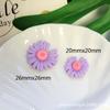 Explosiones de comercio exterior accesorios de girasol y margarita materiales para joyería DIY broche decoración para funda de teléfono móvil margarita materiales decorativos