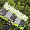 Calcetines Deportivos Buyun Carnival para Hombre y Mujer de Media Pantorrilla, Suaves Hechos a Mano Sin Costuras para Otoño/Invierno Talla de Hombre 26
