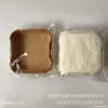Quadrado Descartável Papel para Air Fryer Papel Manteiga Silicone Dupla Face Placa de Papel para Assar Churrasqueira Ninja Copo de Papel Papel Absorvente de Óleo Espesso