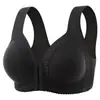 Sujetador Frontal Transfronterizo Sexy de Espuma Sin Aros Delgado Anti-caída Push-up para Pecho Pequeño Transpirable Ropa Interior Sujetador para Mujer