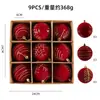 Nuevos Adornos de Bolas de Navidad, Populares Bolas de Colores Afelpadas de Amazon, Decoraciones Navideñas, Colgantes para Árbol de Navidad