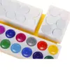 Conjunto de Tintas Guache Mali para Estudantes, Material para Prova de Artes, Caixa de Ferramentas com Combinação de Tintas Guache de 48 Cores