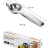 Exprimidor de limón manual de acero inoxidable engrosado, exprimidor de limón portátil grande, herramientas de cocina para el hogar, exprimidor de frutas