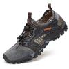 Sandalias de verano para hombre, zapatos de vadeo, zapatos de montañismo de moda coreana, zapatos casuales ligeros de malla transpirable para exteriores.