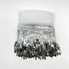 Nova renda de guipir com bordado de rede, lantejoulas e franjas com miçangas, fita com franjas, acessórios de vestuário, 28,5CM de largura