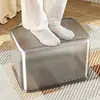 Caja de almacenamiento transparente para escritorio, sala de estar, cocina, cesta para artículos varios, juguete, bocadillo, ropa, cesta organizadora para el hogar, caja de almacenamiento