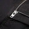 Jeans para hombre primavera y verano mezclilla bordada rectos ajustados simples de pierna recta juveniles elásticos color liso pantalones largos