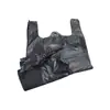 Bolsas de Cartera tipo Chaleco Negras al por Mayor, Tamaños Grandes y Pequeños, Bolsas de Basura tipo Chaleco, Bolsas Desechables de Conveniencia Engrosadas para Exportación