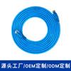 Procesamiento de seis tipos de cable de red personalizados cat6 Gigabit cable de red terminado cable de red para computadora fabricantes de cables de red