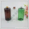 Botellas de 500 ml, tapa de aluminio, cortas, de hombro plano: adecuado para hidrosoles, desinfectantes de manos, champú, gel de ducha y cebo