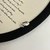 Anel Colorido Assimétrico com Efeito de Gotejamento de Óleo Azul Menta para Mulheres com Abertura Ajustável, Design de Nicho de Luxo Acessível e Sensação de Alta Qualidade