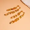 Brincos de Argola com Franjas em Prata Banhada a Ouro 18K Real, Estilo Minimalista com Toque de Luxo Leve e Sofisticado