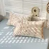 Funda de Almohada Simple para Regalo al por Mayor Estilo Ins Individual para Dormitorio de Estudiante Juego de Dos Fundas de Almohada para el Hogar