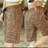 Pantalones Cortos Estilo TikTok 2025 para Hombre Estampados Sueltos Delgados de Cinco Puntos Pantalones de Playa de Marca de Moda Tendencia para Hombre
