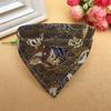 Toalla triangular para mascotas hecha a mano toalla babero para perros estilo japonés para gatos bufanda estilo japonés bufanda cuadrada accesorios suministros para mascotas transfronterizo