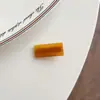 Presilha de Cabelo Doce Estilo Coreano Versátil Acrílico Mini Quadrada Bico de Pato tamanho pequeno Simples Presilha para Franja Lateral