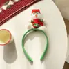Diadema Navideña de Oso Lindo Tocado Lazo Rojo Atmósfera Femenina Vestido Festivo Foto Cos Accesorios para el Cabello