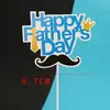 Decoración de Pastel Horneado Día del Padre Feliz Adorno para Pastel Papá Superman Has trabajado duro por el Amor de Padre