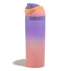 Botella de Agua Deportiva Promocional de Gran Capacidad, Sencilla, para Beber Directamente, con Logo Personalizado, Botella de Agua Portátil Colorida y Elegante para Fitness