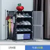 Gabinete de Zapatos Sencillo Personalizado Transfronterizo de Tres Capas de Doble Capa con Gancho Extraíble de Gran Capacidad Volumen Pequeño Almacenamiento Sencillo Dormitorio