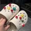 Estilo Bosque Creativo Lindo Hongo Jungla Estrella Zuecos Accesorios Decorativos Desmontables Flor de Zapato Hebilla de Zapato Lote Transfronterizo
