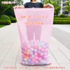 Bolsa de Almacenamiento para Juguetes de Niños Bolsa para Guardar Bloques de Baño Tarjetas Bolsa de Dios Cierre de Cordón Pelotas Oceánicas Bolsa de Malla Grande Bolsa de Playa