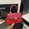Bolso de Hombro, Bolso de Mano y Bolso Cruzado de Moda, Elegante, Minimalista y de Lujo, Color Sólido, Nuevo Tendencia Otoño 2026 - Bolso Cuadrado Pequeño
