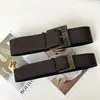 Cinto Hot Girl Feminino de Alta Qualidade Simples Quadrado Largo Acessórios Retrô Desgastados Cinto Versátil na Moda