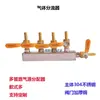 Regulador de Válvula de Aire de Acero Inoxidable de Múltiples Cabezales de 1 Punto para Gas CO2 de Cerveza Artesanal Distribuidor de Dióxido de Carbono