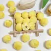 Cuentas de Bolas con Agujero para Colgar Color Macarrón Accesorios de Cuentas DIY Joyería Hecho a Mano Material para Accesorios de Cuentas DIY