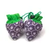 Sacolas de Compras de Frutas Personalizadas no Atacado, Sacolas de Compras de Poliéster, Sacolas Casuais para Armazenamento Diversos, Sacolas de Presente