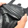 Bolsas de basura engrosadas, bolsas de mano para el hogar, bolsas tipo chaleco, bolsas de plástico desechables, bolsas de plástico negras, bolsas de mano para la cocina